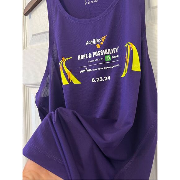 NEW BALANCE ACHILLES HOPE & POSSIBILITY 4 MILE RACE TANK TOP -2024 - Picture 6 of 11
